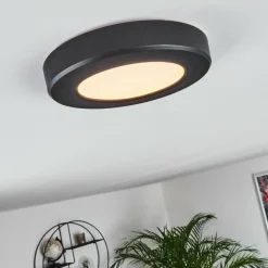 Panneau LED Canditas Noir, 1 lumière