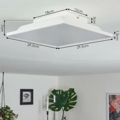 Panneau LED Cor Blanc, 1 lumière, Télécommandes