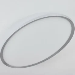 Panneau LED Kombito Argenté, Blanc, 1 lumière, Télécommandes