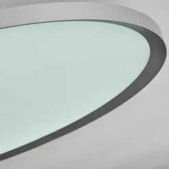 Panneau LED Kombito Argenté, Blanc, 1 lumière, Télécommandes