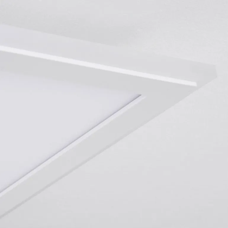 Panneau LED Mota Blanc, 1 lumière, Télécommandes, Changeur de couleurs