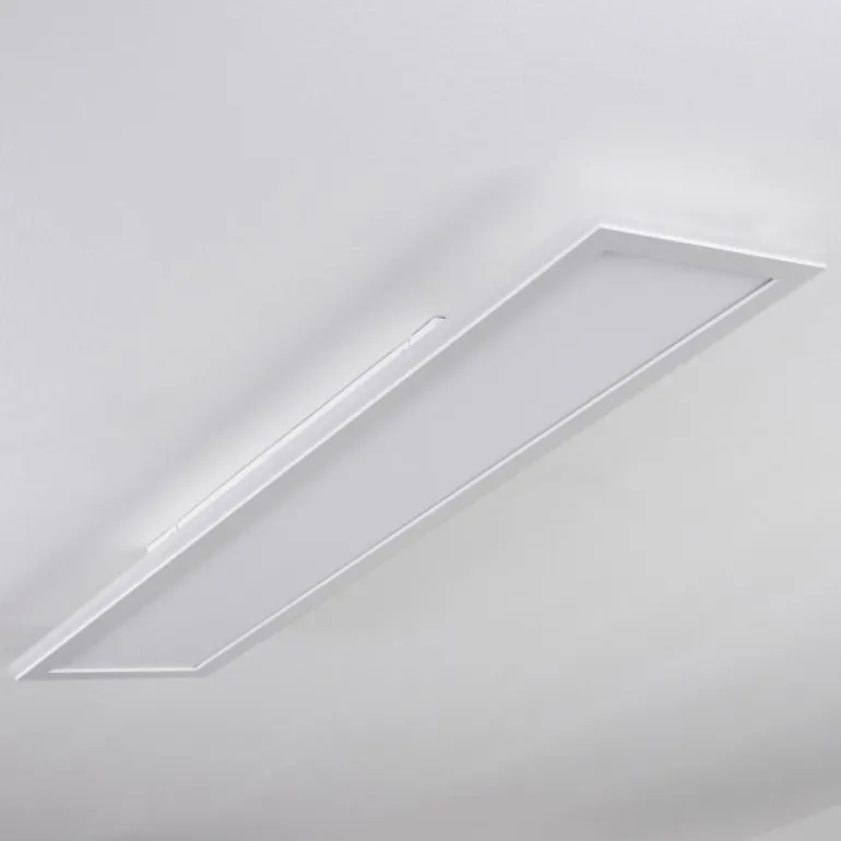 Panneau LED Mota Blanc, 1 lumière, Télécommandes, Changeur de couleurs