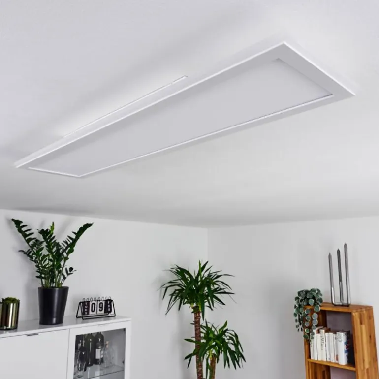 Panneau LED Mota Blanc, 1 lumière, Télécommandes, Changeur de couleurs