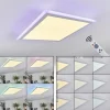 Panneau LED Mota Blanc, 1 lumière, Télécommandes, Changeur de couleurs