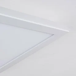 Panneau LED Mota Blanc, 1 lumière, Télécommandes, Changeur de couleurs