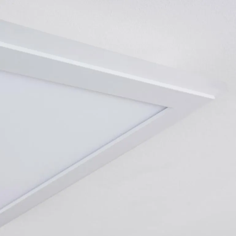 Panneau LED Mota Blanc, 1 lumière, Télécommandes, Changeur de couleurs