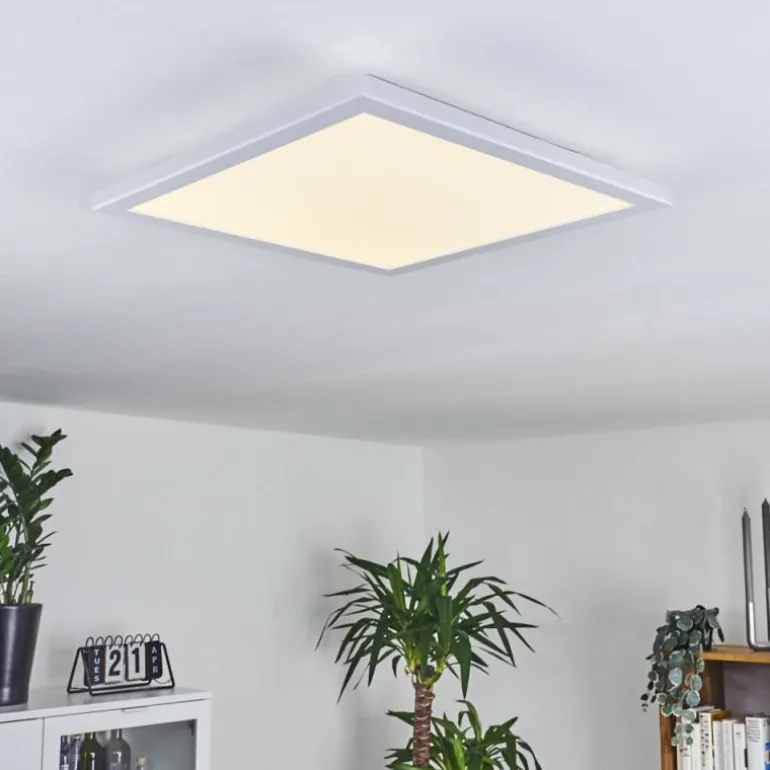 Panneau LED Mota Blanc, 1 lumière, Télécommandes, Changeur de couleurs