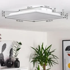 Panneau LED Nexo Blanc, 1 lumière