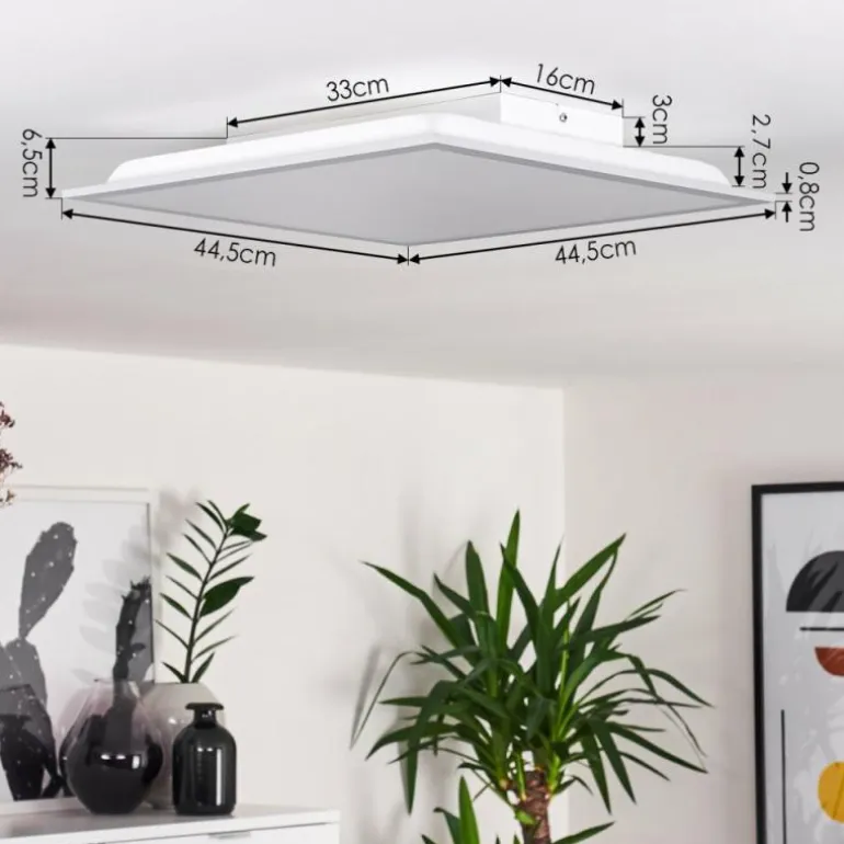 Panneau LED Nexo Blanc, 1 lumière