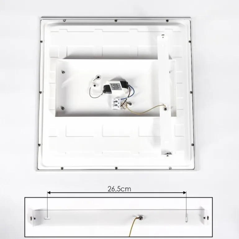 Panneau LED Nexo Blanc, 1 lumière