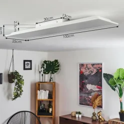 Panneau LED Nexo Blanc, 2 lumières