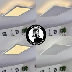 Panneau LED Nexo Blanc, 1 lumière