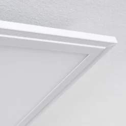 Panneau LED Pau Blanc, 1 lumière