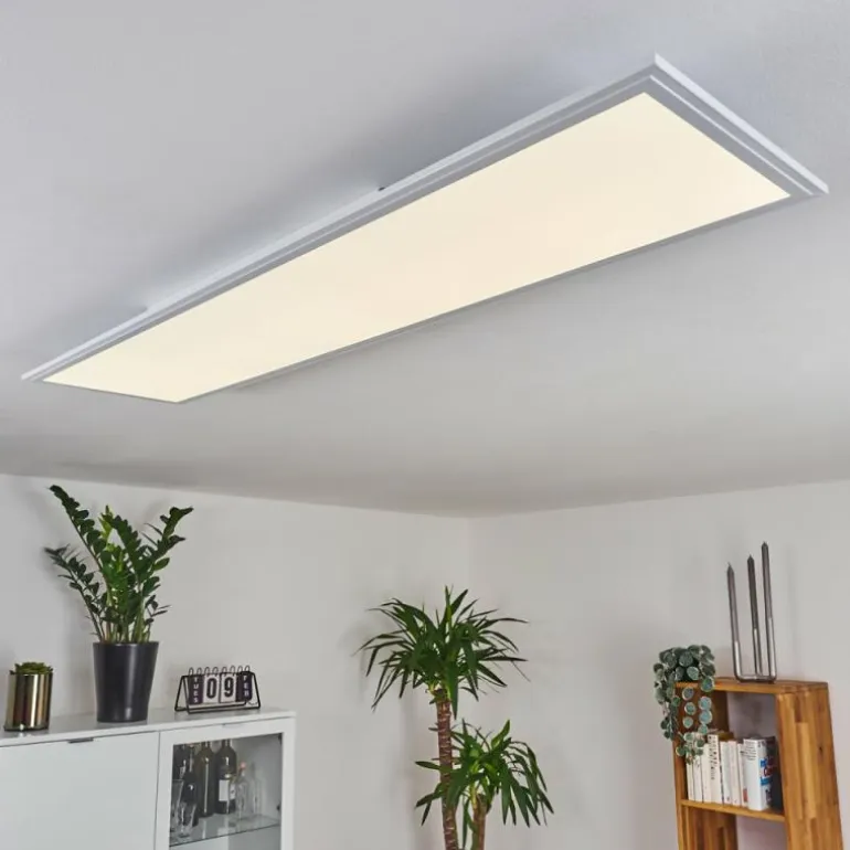 Panneau LED Pau Blanc, 1 lumière
