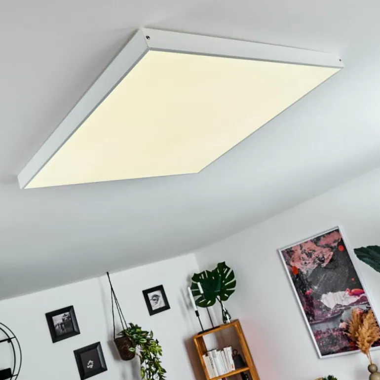 Panneau LED Pedemonte Blanc, 1 lumière