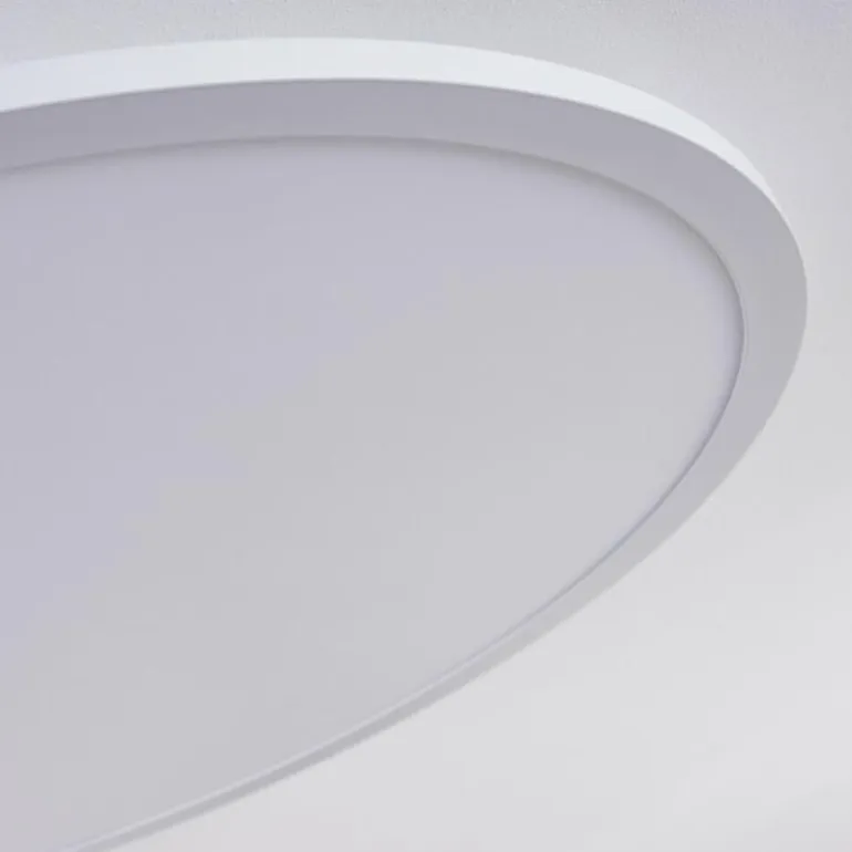 Panneau LED Sani Blanc, 1 lumière, Télécommandes