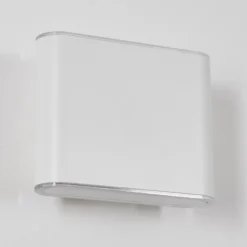 Paranhas Lampe murale d´extérieur, Luminaire de salle de bain, Luminaire Up & Down, Applique murale Blanc, 1 lumière