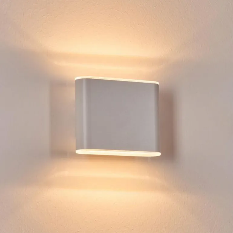 Paranhas Lampe murale d´extérieur, Luminaire de salle de bain, Luminaire Up & Down, Applique murale Blanc, 1 lumière