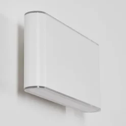 Paranhas Lampe murale d´extérieur, Luminaire de salle de bain, Luminaire Up & Down, Applique murale Blanc, 1 lumière