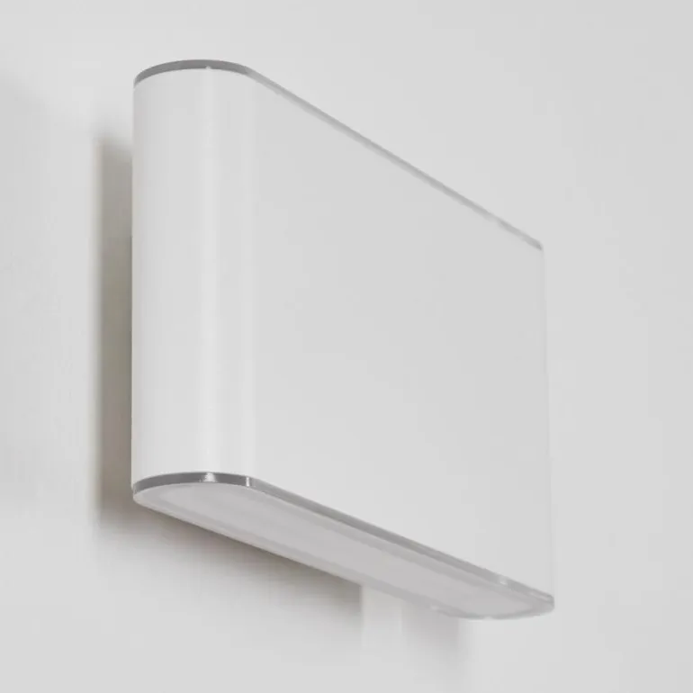 Paranhas Lampe murale d´extérieur, Luminaire de salle de bain, Luminaire Up & Down, Applique murale Blanc, 1 lumière