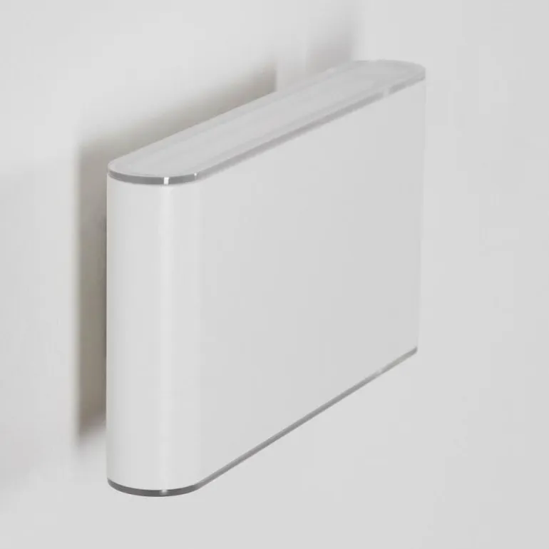 Paranhas Lampe murale d´extérieur, Luminaire de salle de bain, Luminaire Up & Down, Applique murale Blanc, 1 lumière