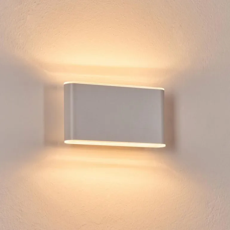 Paranhas Lampe murale d´extérieur, Luminaire de salle de bain, Luminaire Up & Down, Applique murale Blanc, 1 lumière