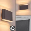 Paranhas Lampe murale d´extérieur, Luminaire de salle de bain, Luminaire Up & Down, Applique murale Anthracite, 1 lumière
