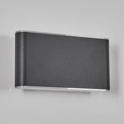 Paranhas Lampe murale d´extérieur, Luminaire de salle de bain, Luminaire Up & Down, Applique murale Anthracite, 1 lumière