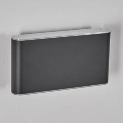 Paranhas Lampe murale d´extérieur, Luminaire de salle de bain, Luminaire Up & Down, Applique murale Anthracite, 1 lumière