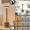 Parel Lampe de bureau, Lampe à poser LED Noir, 1 lumière