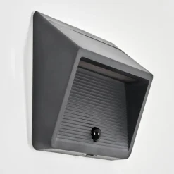 Pedreiras Lampe murale d´extérieur, Lampe solaire, Applique murale LED Anthracite, 1 lumière, Détecteur de mouvement