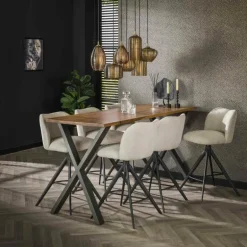 Pendelleuchte Suspension Anthracite, 7 lumières