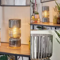 Penteado Lampe à poser Noir, 1 lumière