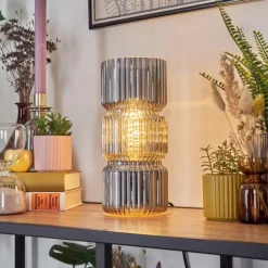Penteado Lampe à poser Noir, 1 lumière