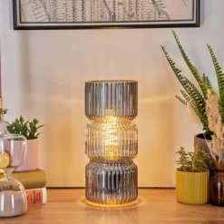 Penteado Lampe à poser Noir, 1 lumière