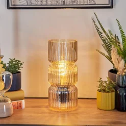 Penteado Lampe à poser Noir, 1 lumière