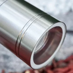 Pieu de jardin Froslev Chrome, 1 lumière