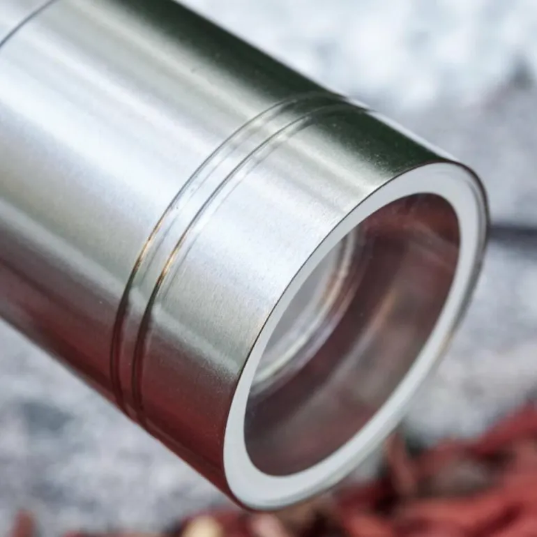 Pieu de jardin Froslev Chrome, 1 lumière