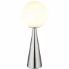 Pinapl Lampe à poser Luminaires Globo Lighting Nickel mat, 1 lumière