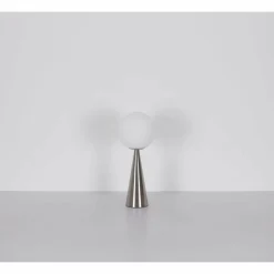 Pinapl Lampe à poser Luminaires Globo Lighting Nickel mat, 1 lumière