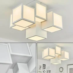Plafonnier Allonville LED Blanc, 1 lumière