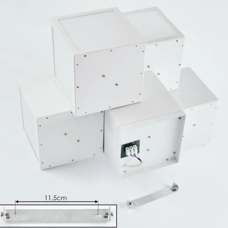 Plafonnier Allonville LED Blanc, 1 lumière