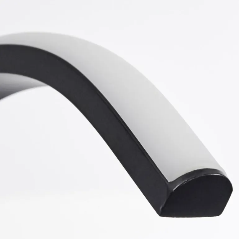 Plafonnier Alvarim LED Noir, 1 lumière
