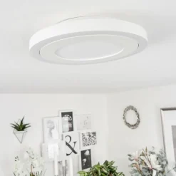Plafonnier Audrieu LED Blanc, 2 lumières