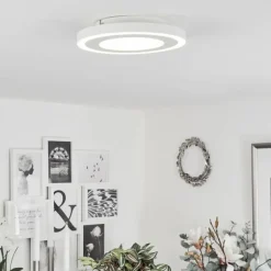 Plafonnier Audrieu LED Blanc, 2 lumières
