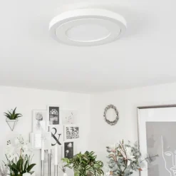 Plafonnier Audrieu LED Blanc, 2 lumières