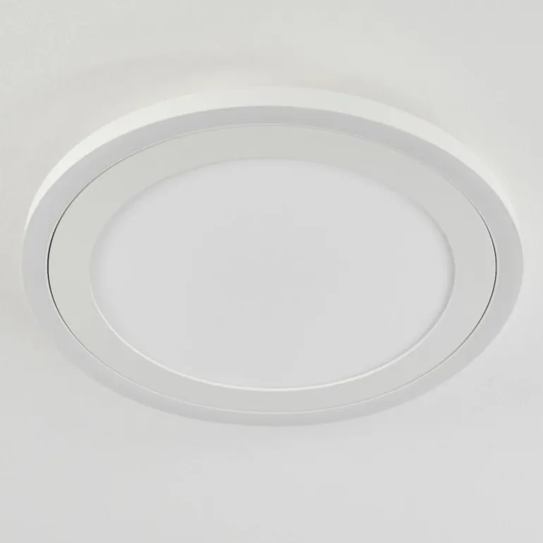 Plafonnier Audrieu LED Blanc, 2 lumières