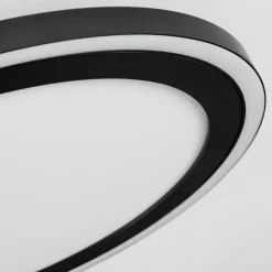 Plafonnier Audrieu LED Noir, Blanc, 2 lumières
