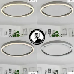 Plafonnier Barril LED Aluminium, 1 lumière