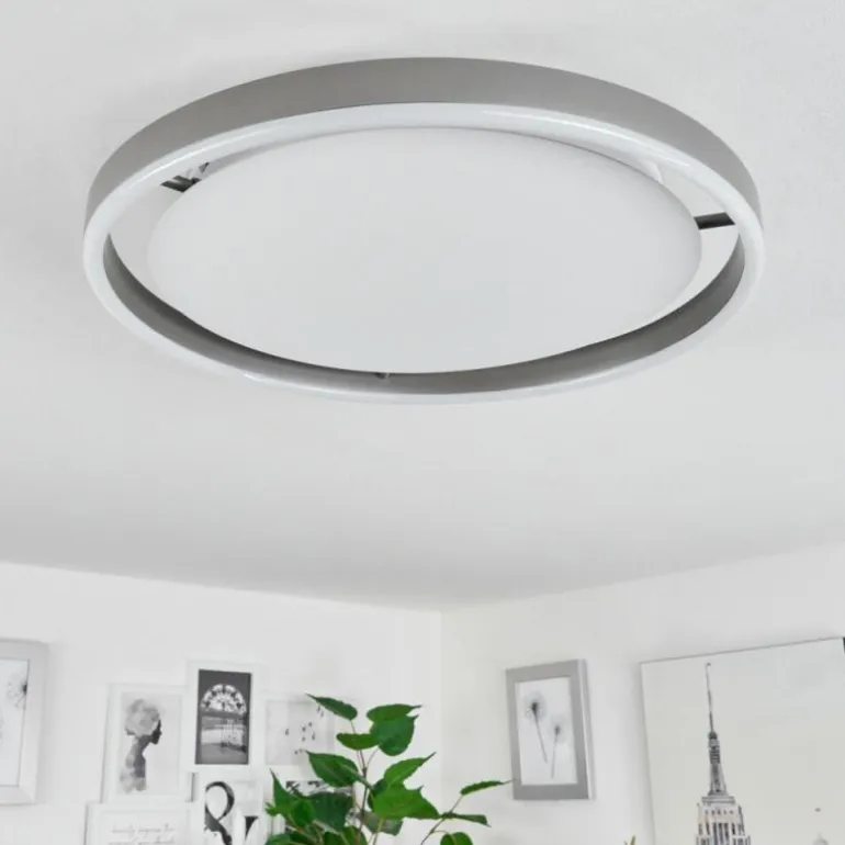 Plafonnier Barril LED Aluminium, 1 lumière